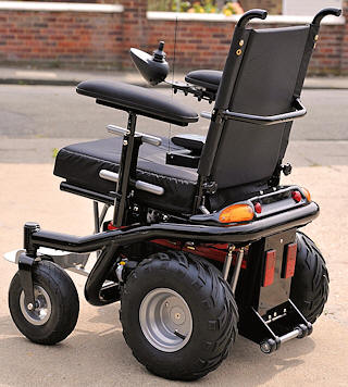 the ultimate do everything power wheelchair